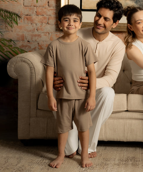 Boys' Modal Rib Shorts
